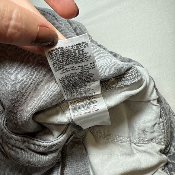 Old Navy Jeans Womens 14 Gray Vintage Slim Jeans Stretch Denim Smooth Pocket EUC - Picture 5 of 13